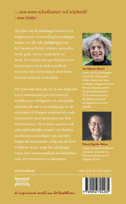 Achterkant van Het boek van de alledaagse koans