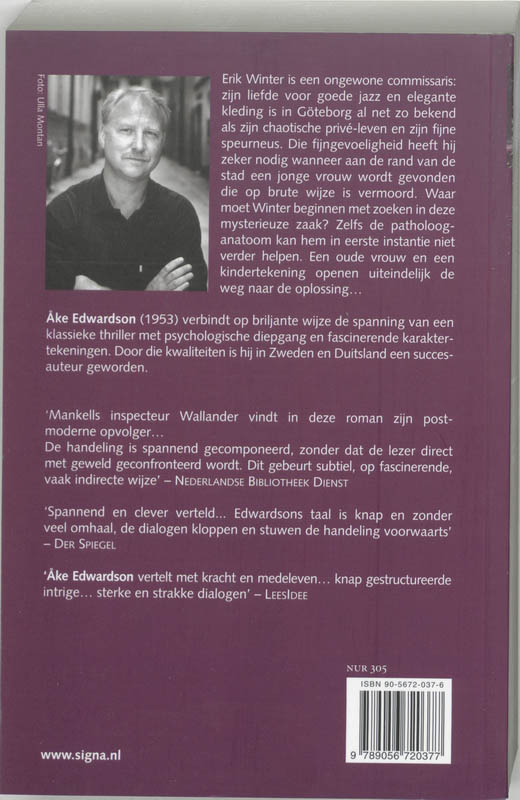 Achterkant van Roep uit de verte