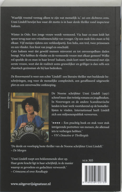 Achterkant van De rouwmantel