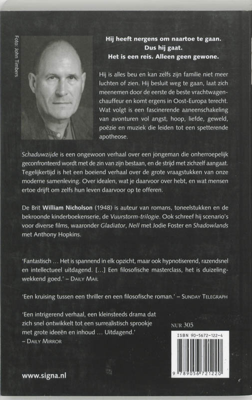 Achterkant van Schaduwzijde