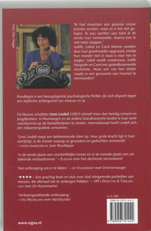 Achterkant van Roodkapje