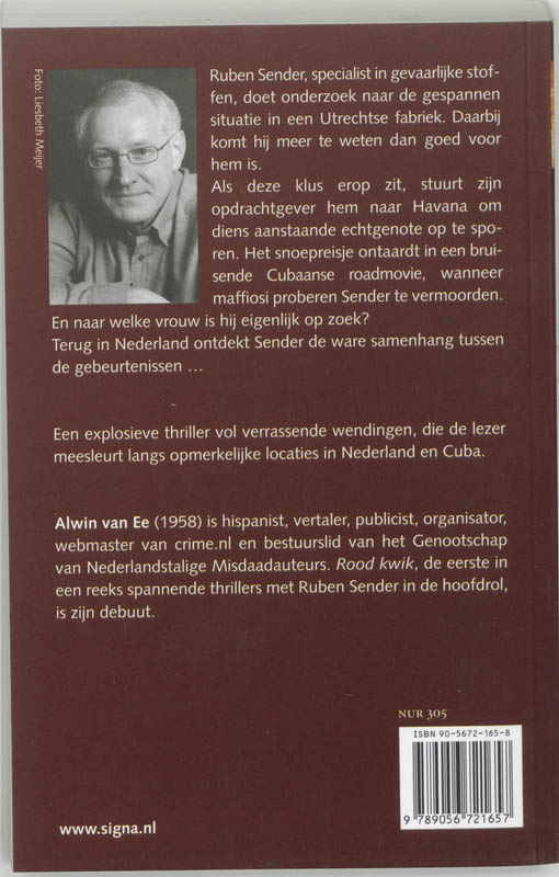 Achterkant van Rood kwik