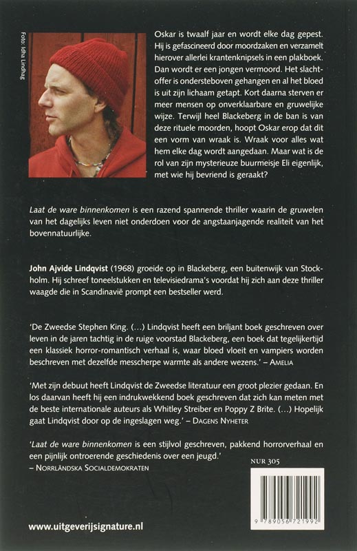 Achterkant van Laat de ware binnenkomen