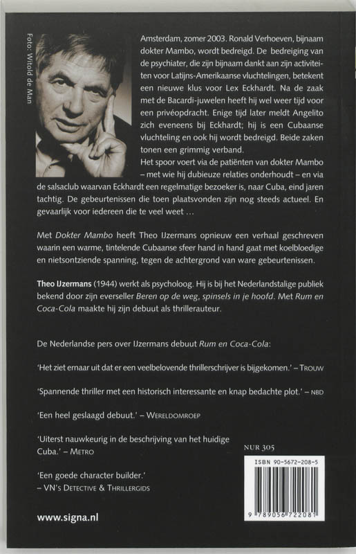 Achterkant van Dokter Mambo