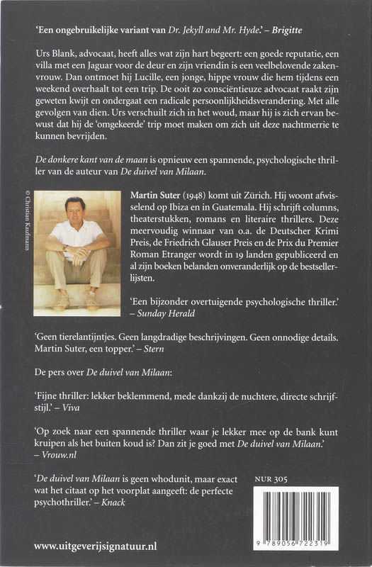 Achterkant van De donkere kant van de maan
