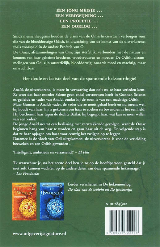 Achterkant van 3 De vloek van Odi