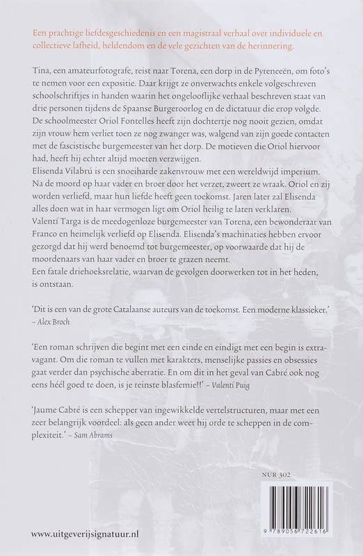 Achterkant van De stemmen van de Pamano