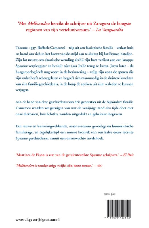 Achterkant van Melktanden