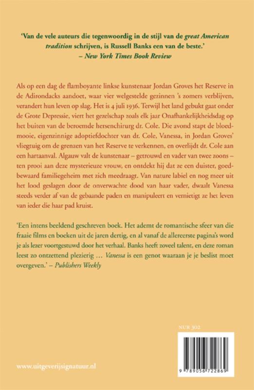 Achterkant van Vanessa