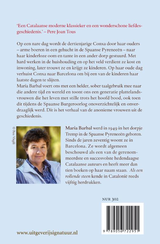 Achterkant van Als een rollende steen
