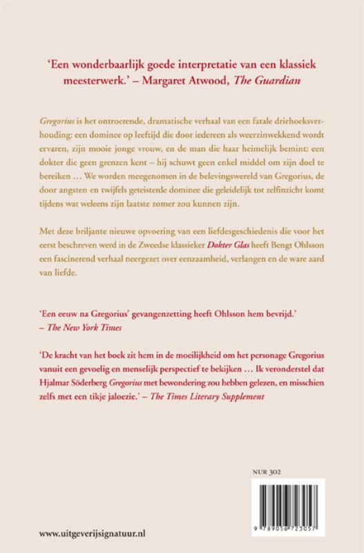 Achterkant van Gregorius