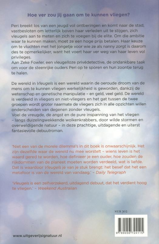 Achterkant van Vleugels