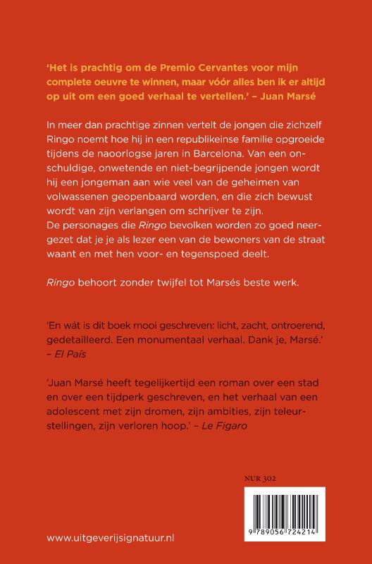 Achterkant van Ringo