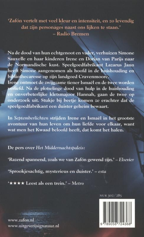 Achterkant van Septemberlichten