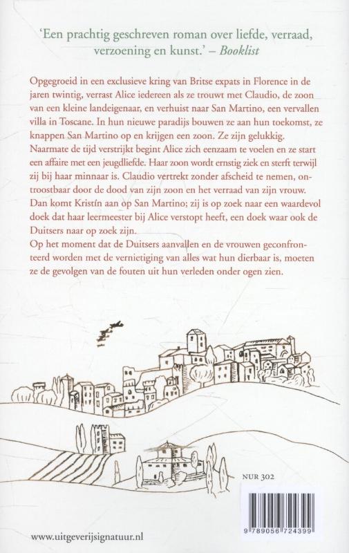 Achterkant van De weg naar San Martino