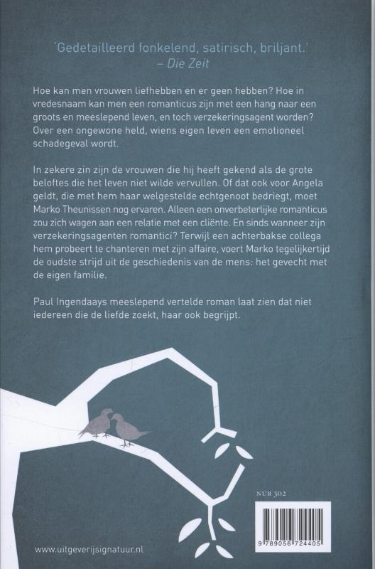 Achterkant van De romantische jaren