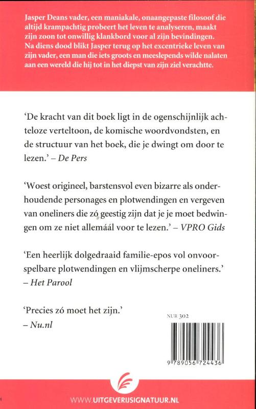 Achterkant van Een fractie van het geheel