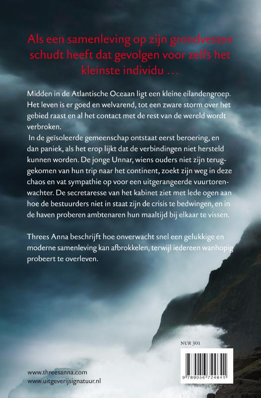 Achterkant van Het laatste land