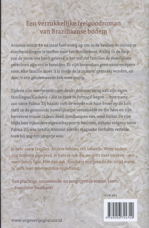 Achterkant van Familie is het moeilijkste gerecht