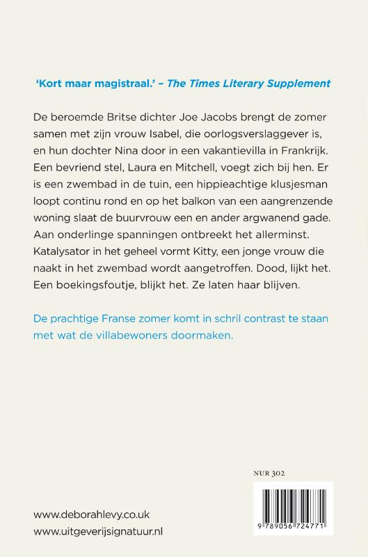 Achterkant van Terug naar huis