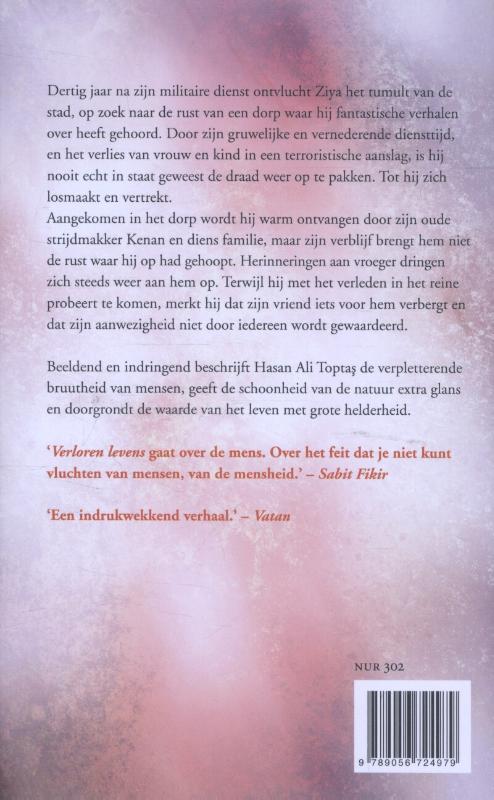 Achterkant van Verloren levens