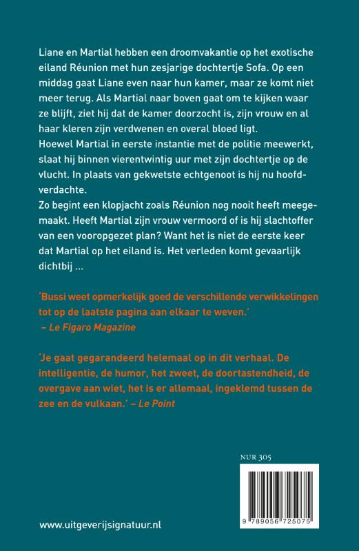 Achterkant van Laat mijn hand niet los