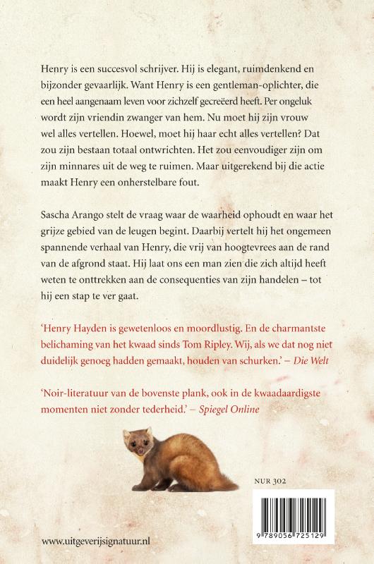 Achterkant van De waarheid en andere leugens