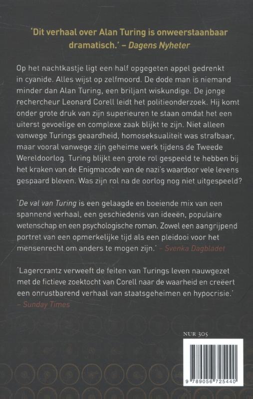 Achterkant van De val van Turing