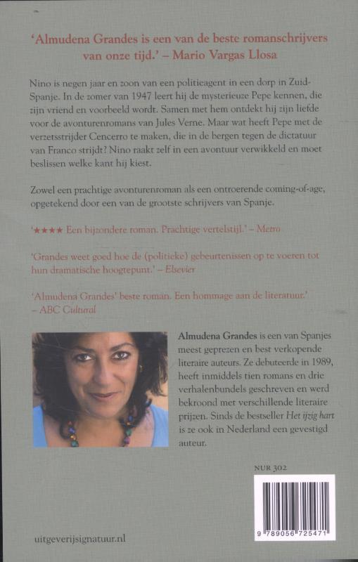 Achterkant van De vijand van mijn vader