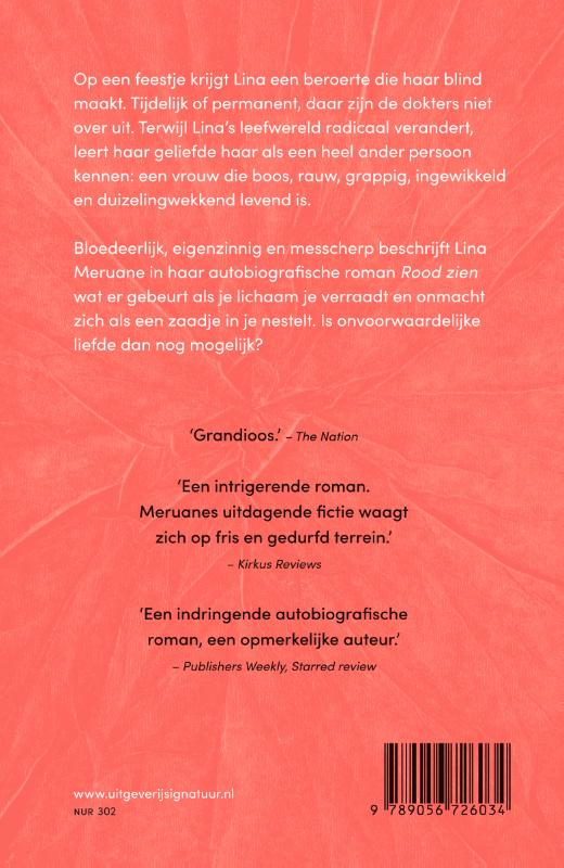 Achterkant van Rood zien