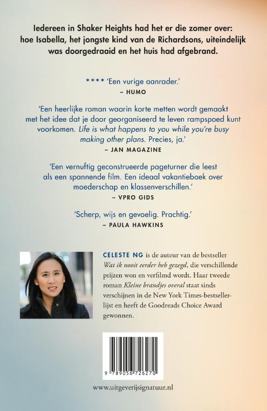 Achterkant van Kleine brandjes overal