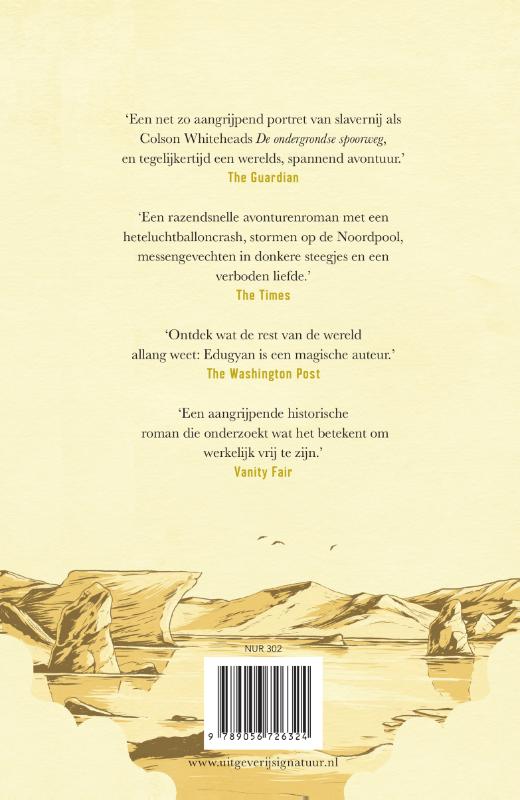 Achterkant van Washington Black