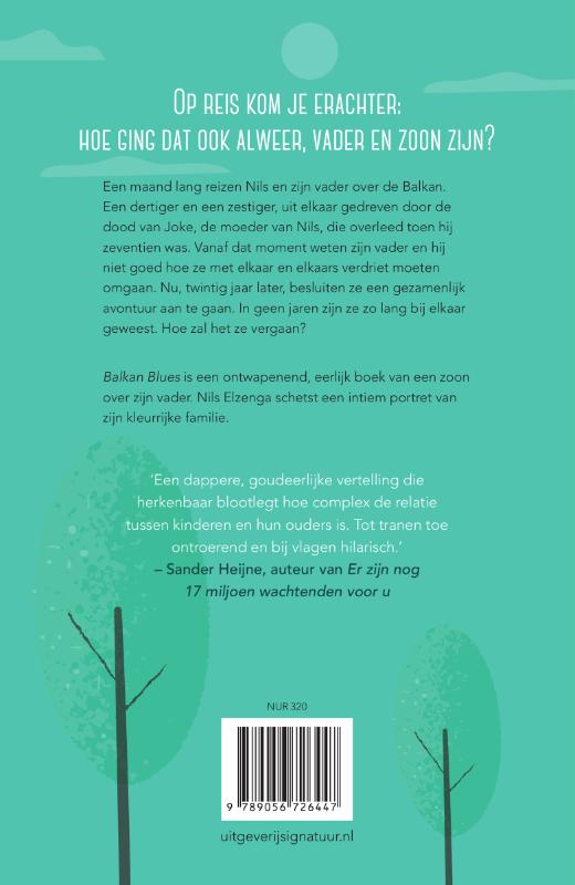 Achterkant van Balkan Blues