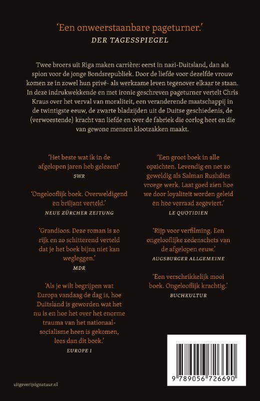 Achterkant van De fabriek van klootzakken