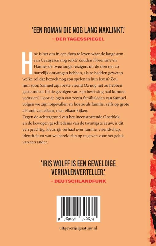 Achterkant van De onscherpte van de wereld