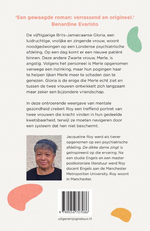 Achterkant van De dikke dame zingt