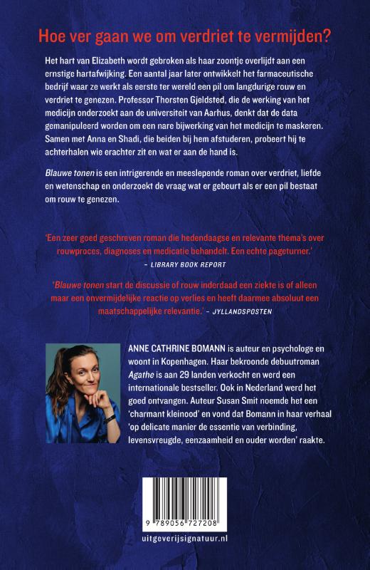 Achterkant van Blauwe tonen