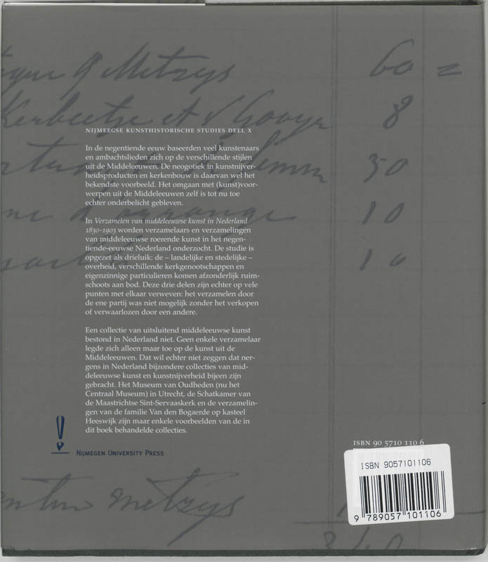 Achterkant van Verzamelen van middeleeuwse kunst 1830-1903