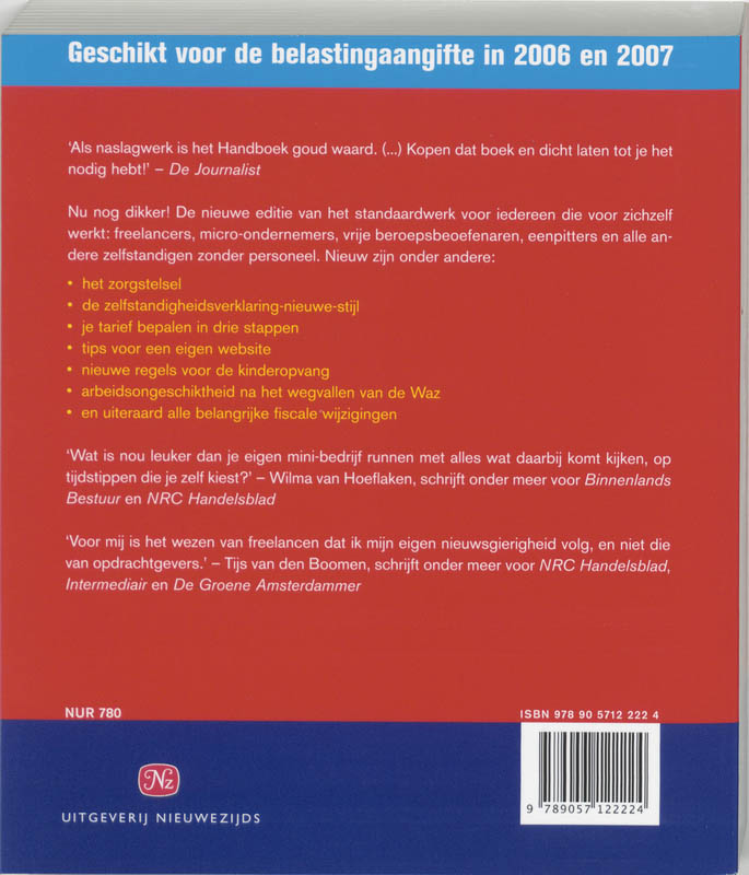 Achterkant van 2006/2007