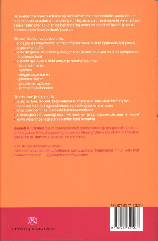 Achterkant van Volwassen ADHD
