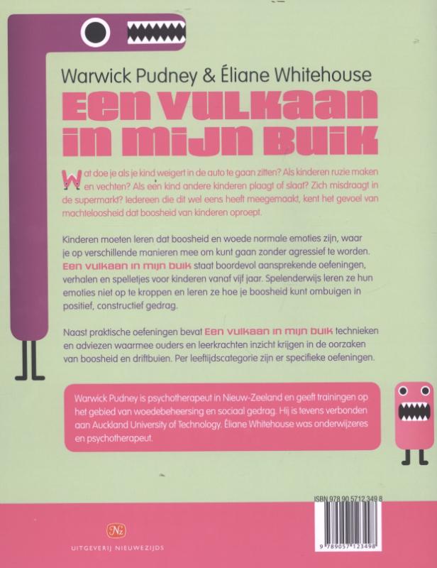 Achterkant van Een vulkaan in mijn buik