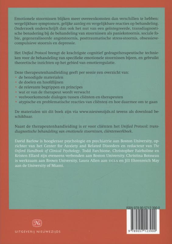 Achterkant van Unified protocol
