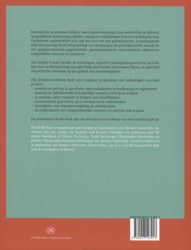 Achterkant van Clientenwerkboek