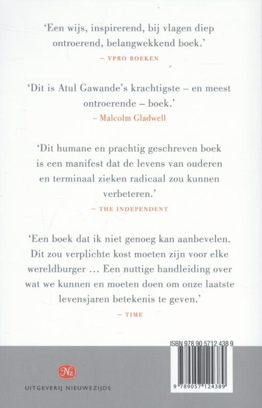 Achterkant van Sterfelijk zijn