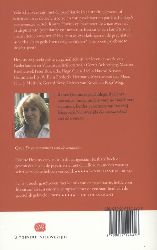 Achterkant van Vogels van waanzin