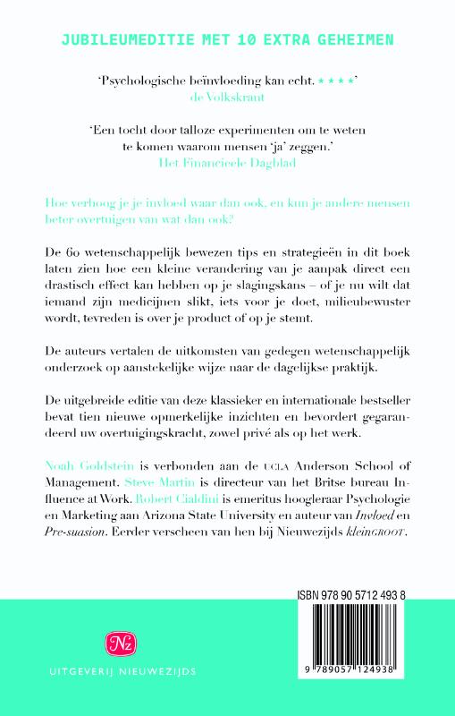 Achterkant van Overtuigingskracht