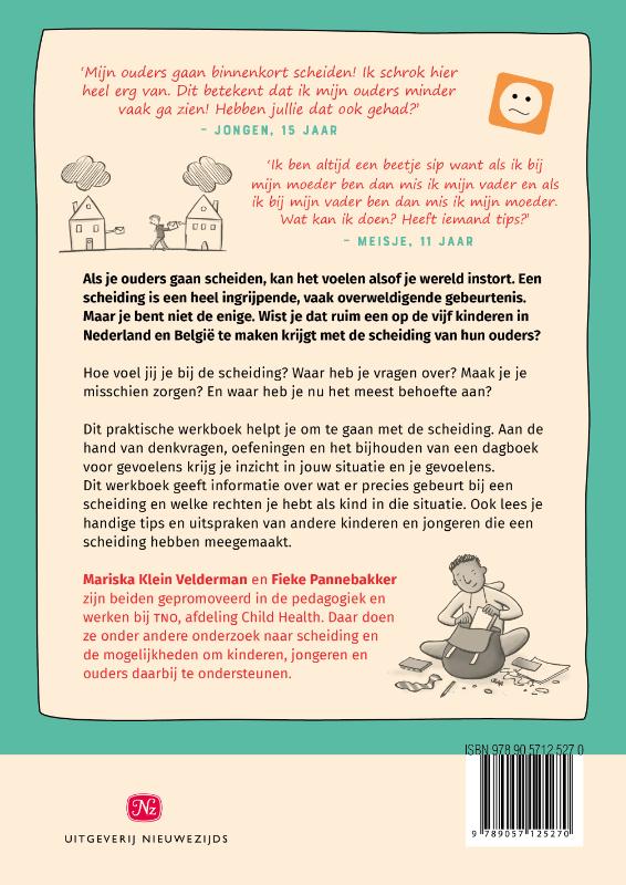 Achterkant van Als je ouders uit elkaar gaan
