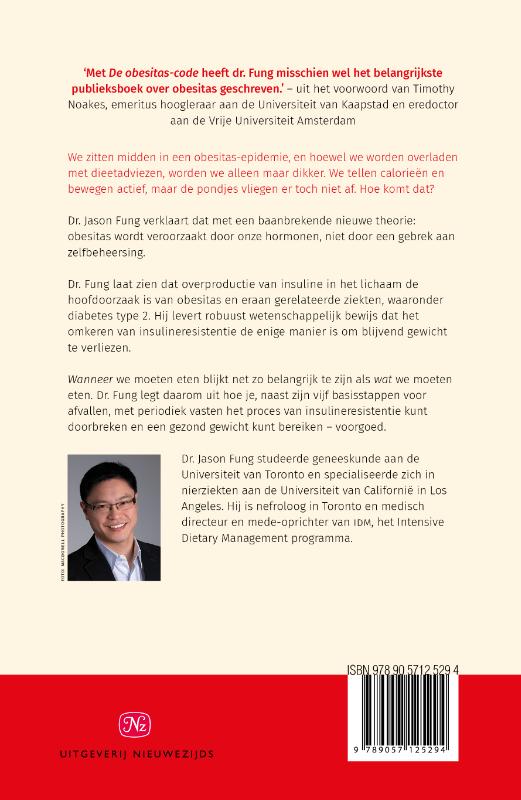 Achterkant van De obesitas-code