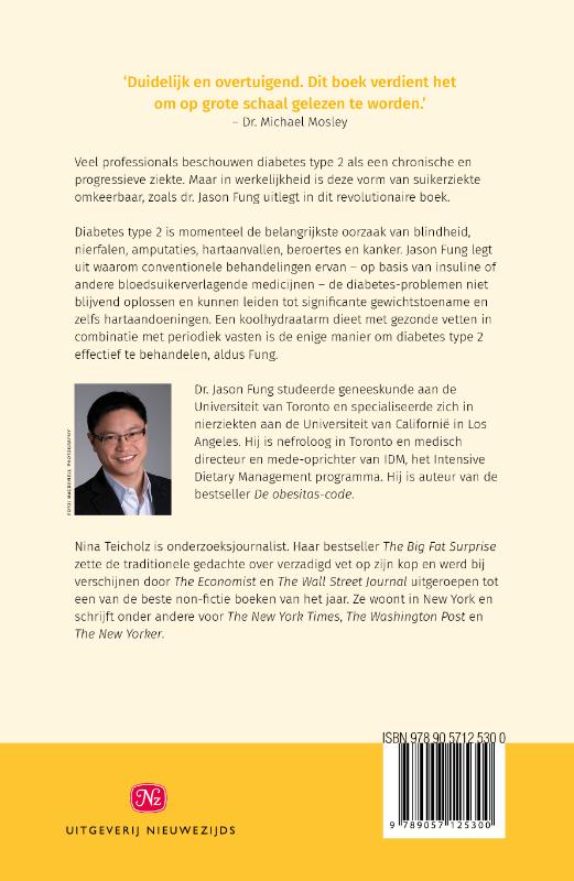 Achterkant van De diabetes-code