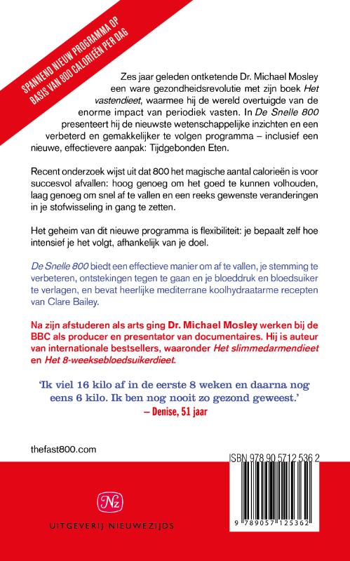 Achterkant van De snelle 800
